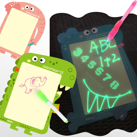 Magic Light Drawing Board Tablet Fun and Developing Toys Writing