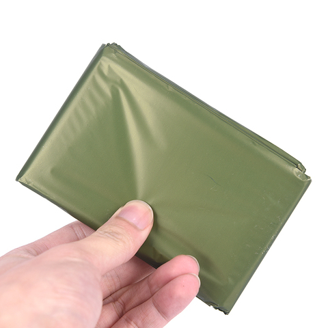 Outdoor Water Proof Emergency Survival Rescue Blanket Foil Thermal Space First Aid Sliver Rescue Curtain Military Blanket ► Photo 1/6