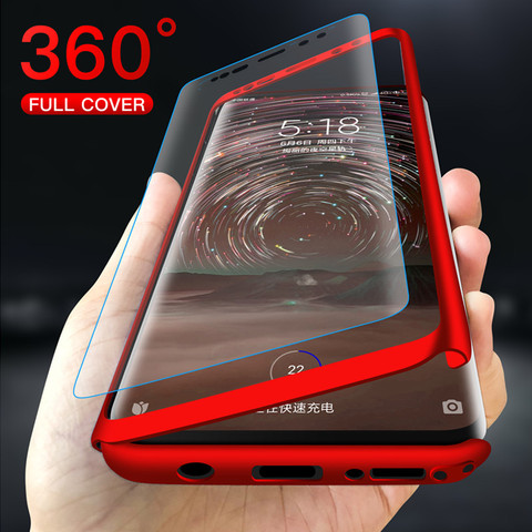 360 Degree Phone Case For Samsung Galaxy J4 J6 A6 A8 Plus J8 A7 A9 2022 Full Cover Cases For Samsung A5 A7 A3 J5 J7 2017 Coque ► Photo 1/6