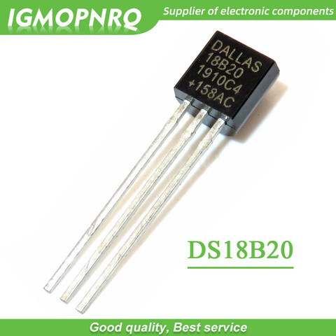 2pcs DALLAS DS18B20 18B20 18S20 TO-92 IC CHIP Thermometer Temperature Sensor ► Photo 1/1