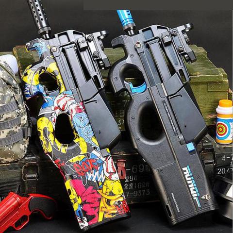 Buy Online Electric Gun Water Soft Bullet Air Gun Graffiti Boys Gifts Shoot Gun Gel Ball Polymer Toy Cs Game Pistol Toys Gun Alitools