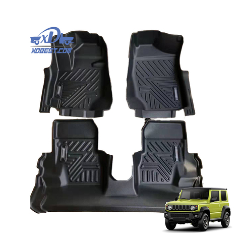 3Pcs/set Car Floor Mats for Suzuki Jimny JB64 Jb74 2022-2022 TPE Left-hand Drive Automatic Transmission Car Floor Mats Carpet ► Photo 1/6