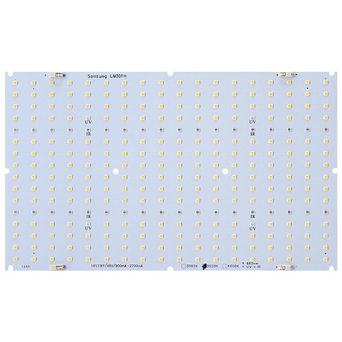 Samsung QB288 quantum led grow lamp board LM301B LM301H 3000K 3500K 660nm UV IR  heat sink Meanwell 120w 240w  Driver ► Photo 1/6