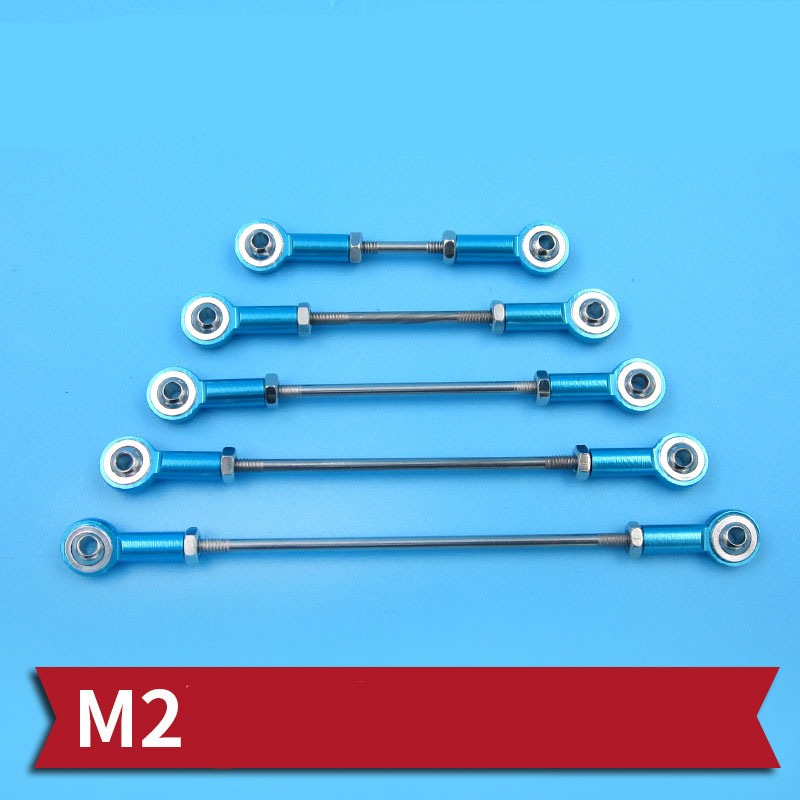 10pcs 2.5mm RC Ball Link With Rod M2.5 Ball Joint Set For RC Models