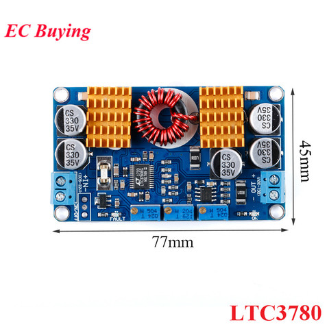 LTC3780 Automatic Step UP Down Converter Boost Buck Charging Power Supply Module DC-DC 5-32V to 1V-30V 10A for Car Solar Charger ► Photo 1/5