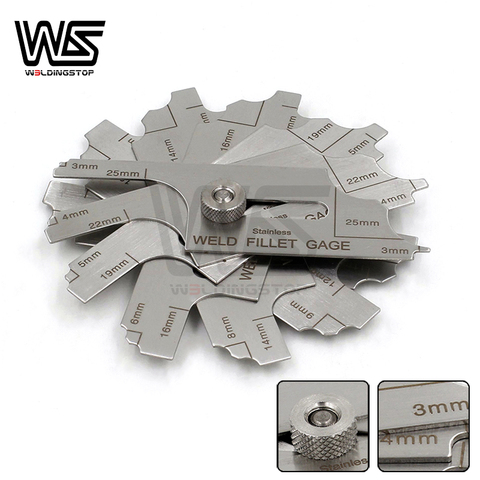 MG-11 welding fillet Gage Measuring tool welding gauge Soldering Ruler (Metric) ► Photo 1/5