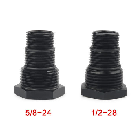 NEW 3 Oil Filter Threaded Adapter Anodized Aluminum 1/2-28 to 3/4-16 13/16-16 3/4 NPT 5/8-24 to 3/4-16 13/16-16 3/4 NPT ► Photo 1/6