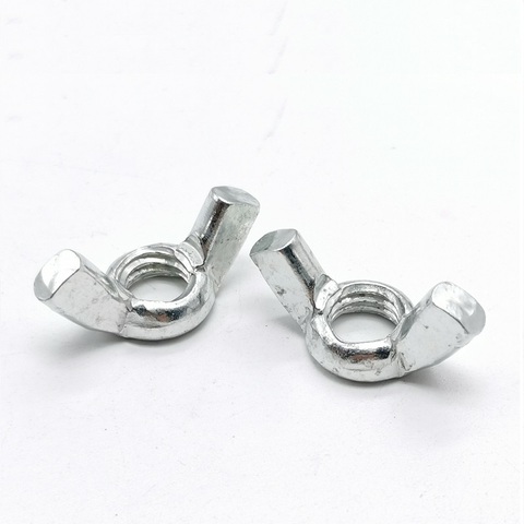 10pcs M3 M4 M5 M6 M8 M10 M12 Squate Wing nuts Carbon steel Butterfly Nuts ► Photo 1/2