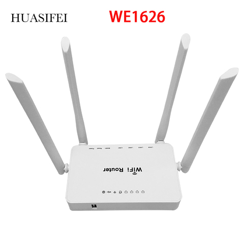 ZBT Original WE1626 300Mbps WiFi Router Support Keenetic Omni II For Huawei E3372h/8372 3G 4G USB Modem With 4 External Antennas ► Photo 1/1