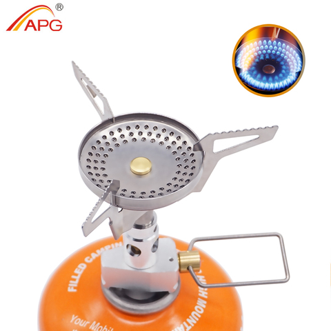 APG Outdoor Camp Gas Stoves Mini Pocket Camping Burners Cooking Equipment 60G ► Photo 1/6