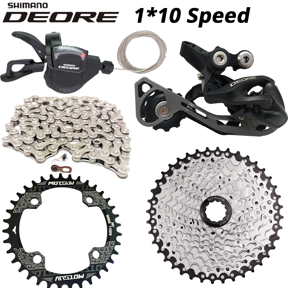 uniek theorie Kinderpaleis Deore M610 M6000 10 Speed Groupset SL M610 SHIFT LEVER + RD M610 M6000 sgs  REAR DERAILLEUR MTB 10S + Chain + Cassette Chainring - Price history &  Review | AliExpress Seller - Newbie Bike Store | Alitools.io