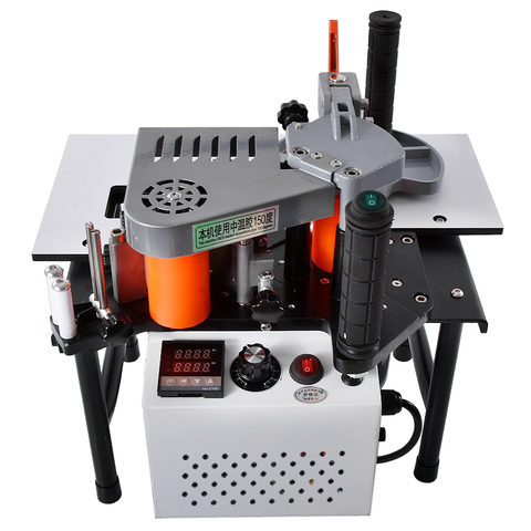 SC-40 Small Manual Edge Banding Machine Double Side Gluing Portable Edge Bander Woodworking Edge Banding Machine 110V/220V 1200W ► Photo 1/6