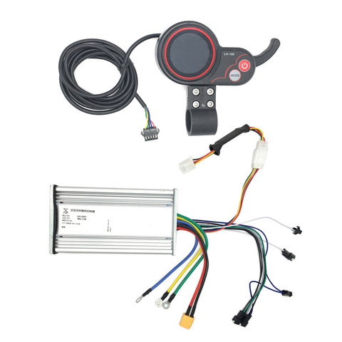 YunLi 60V 45A Controller for Dual motors 3200w 5600w 6000w electric scooter Accelerator LH-100 Display ► Photo 1/6