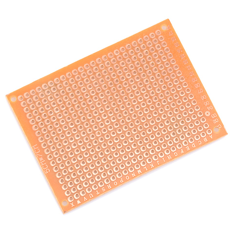 10Pcs 5*7 PCB 5x7 PCB 5cm 7cm DIY Prototype Paper PCB Universal Board yellow ► Photo 1/4