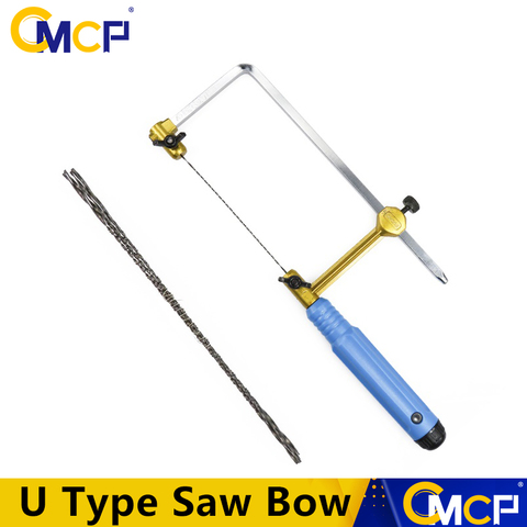 CMCP Adjustable Saw Bow U Type Saw Bow Cutting Tool For Wooden Handle Of Jewelry Saw Frame Hand Tools Jeweler's Saw Frame ► Photo 1/6