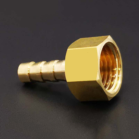 6mm 8mm 10mm 12mm Hose Barb x M12 M14 M18 M20 Metric Female Thread Brass Pipe Fitting Adapter Coupler Connector ► Photo 1/1