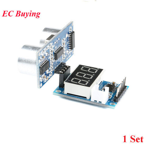 HC-SR04 Ultrasonic Sensor Module Distance Measuring Transducer for Arduino Detector Ranging with Digital Display Control Board ► Photo 1/4