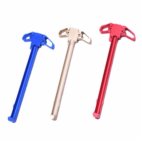 3 Colors 17.8cm Aluminum Butterfly Pulping Machine Premium Turning Charging Handle Metal Ambidextrous Handle Tool Parts ► Photo 1/1