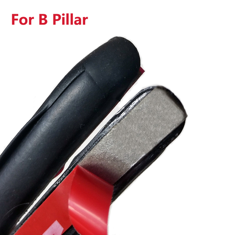 1-2pcs 80cm/pcs Car Door Rubber Seal Strip Filler Car Door Weatherstrip For B pillar Protection Sealant Strip Sealant For Auto ► Photo 1/6