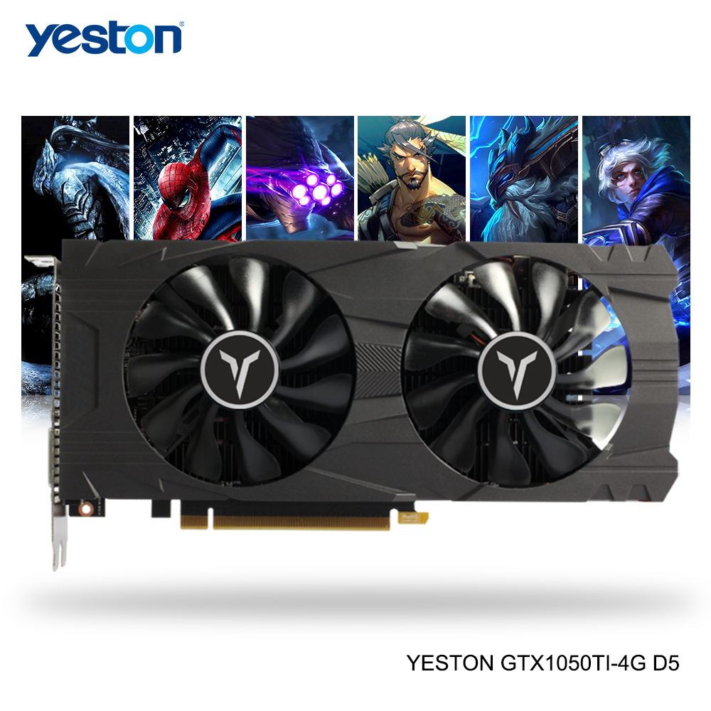 Yeston Geforce Gtx 1050ti Gpu 4gb Gddr5 128 Bit Gaming Desktop Computer Pc Support Video Graphics Cards Ti Support Dvi Hdmi Dp Price History Review Aliexpress Seller Yeston Direct Store