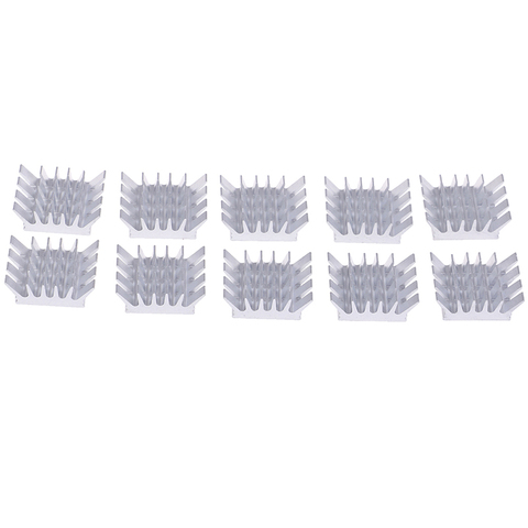 10pcs Radiator Aluminum Heatsink Cooler Radiator Heat Sink For Motherboard DDR VGA RAM Memory IC Chipset Cooler Computer Parts ► Photo 1/6