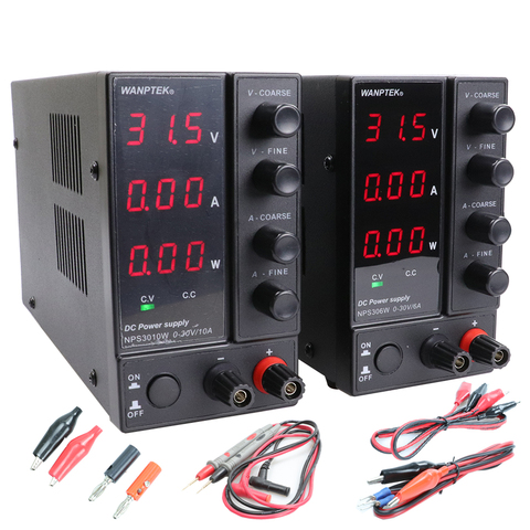 NPS306W/605W/3010W/1203W regulated laboratory DC switching power supply 30V/60V/120V 3A/5A/6A/10A/adjustable 0.1V/0.01A/0.01W ► Photo 1/1