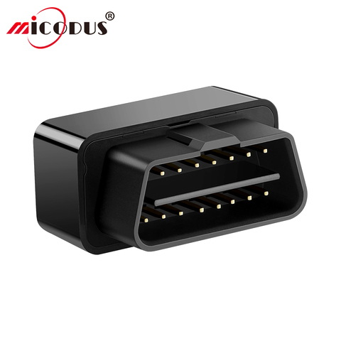 MiCODUS Mini OBD GPS Tracker Car MV22 Realtime Tracking Voice Monitor Plug Out Alarm OBD2 GPS Tracker Geofence Vibration Alert ► Photo 1/6