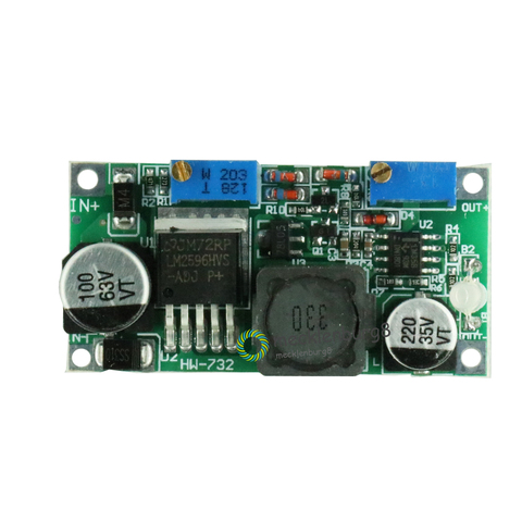 DC-DC LM2596 HVS LM2596HVS 60V 3A DC Tank / Voltage CC CV Step-Down LED High Frequency Conversion Indicator Module ► Photo 1/4