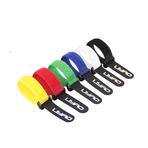 10Pcs 20cm 30cm Magic Sticker Strap Lipo Battery for FPV Helicopter Drone DIY Multirotor Car Parts ► Photo 1/6