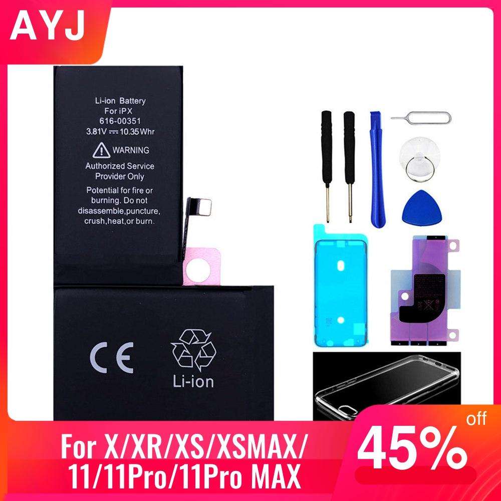 New Original AYJ AAAAA Quality Phone Battery for iphone 5 5S SE 6 6S High Real Capacity Zero Cycel With Repair Tools Kit ► Photo 1/6