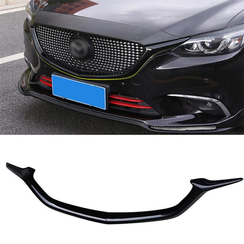 CEYUSOT for NEW mazda 6 Car Grille trim strip 2016 17 18  ABS material black FRONT Bumper Full Grills Cover Trim MAZDA6 M6 Wagon ► Photo 1/6