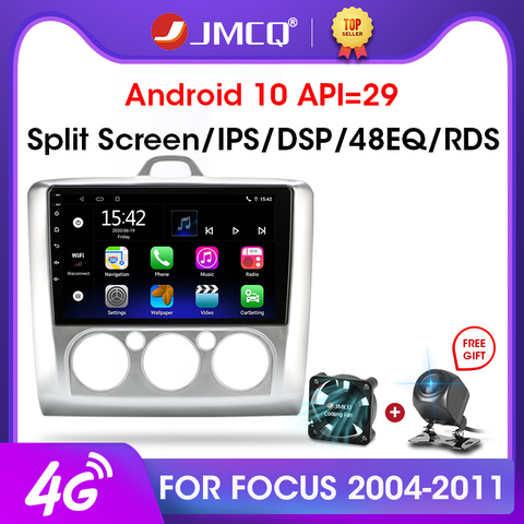 Junsun V1 2G+32G Android 10 DSP Car Radio Multimedia Video Player  Navigation GPS For ford focus 2 3 Mk2/Mk3 hatchback 2 din DVD - Price  history & Review