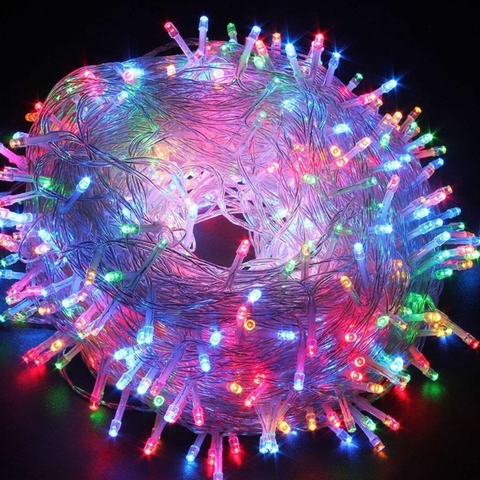Christmas Garland Lights 6M 10M 20M 30M 50M 100M 220V Fairy Led String Light luces led decoracion ► Photo 1/6