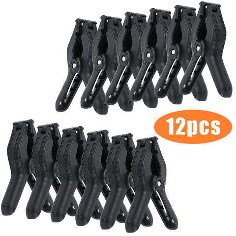 12Pcs/Set 12cm Background Clip Photo Studio Accessories Light Photography Background Backdrop Clamp Clips Photo Studio Equipment ► Photo 1/6