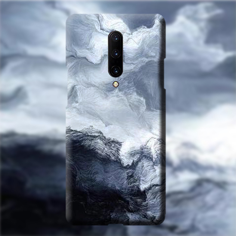 Lime plaster watercolor Plastic hard shell case For oneplus 8 pro 7T pro 7 pro ► Photo 1/6