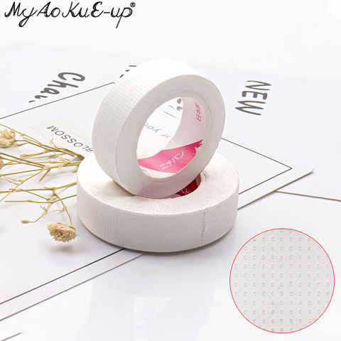 Super Thin Breathable Medical Tape Under Eye Paper White Silk Patches easy to tear Eyelash Extension Supply Eyelash Tape ► Photo 1/6