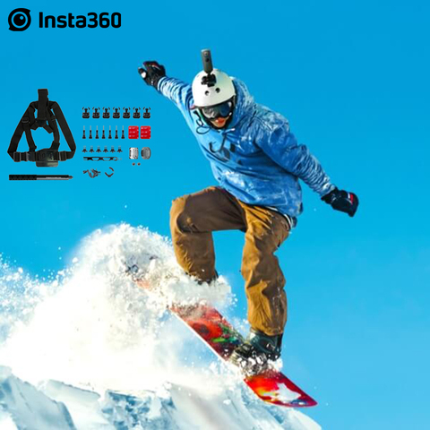 Insta360 Ski Sports Accessories Snow Bundle Skiing Snowboarding For Insta 360 ONE R / ONE X ► Photo 1/3