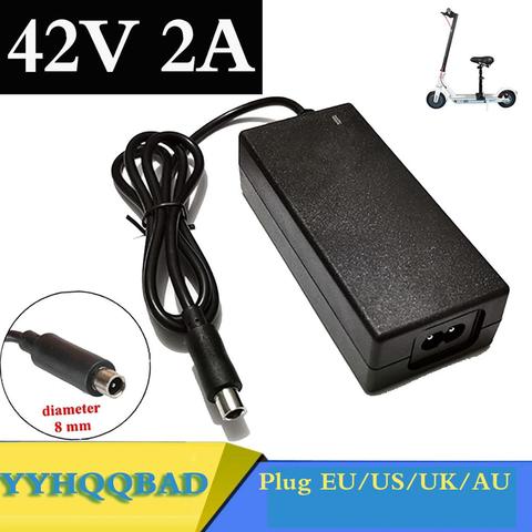 42V 2A Scooter charger Battery Charger Power Supply Adapters Use For Xiaomi Mijia M365 Electric Scooter Skateboard Accessories ► Photo 1/6