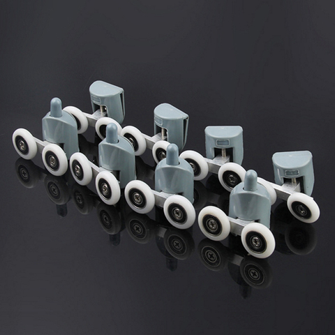 Zinc alloy double shower door roller wheel runner/pulleys/rollers/wheels bearing diameter 19mm/20mm/23mm/25mm/27mm ► Photo 1/5