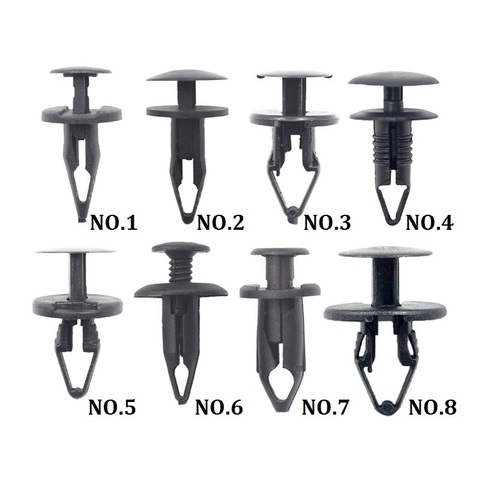 20Pcs Car Plastic Rivet Bumper Fender Retainer Fastener Mud Flaps Push Clips Fit For Ford Toyota Chevrolet Buick VW ► Photo 1/6