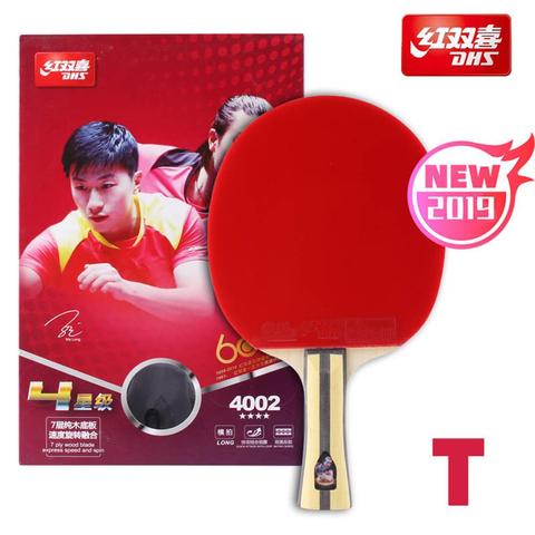 original DHS Table Tennis Racket 4002 4006 T4002 T4006 Ping Pong Paddle Table Tennis Racquets indoo sports Raquete ► Photo 1/5