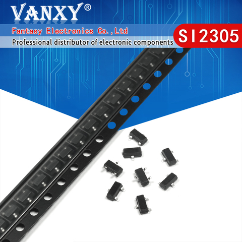 50PCS SI2302 SI2307 SI2301 SI2305 SI2306 SOT23 N-channel enhancement mode field-effect transistor ► Photo 1/4