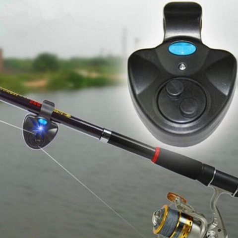 New LED Electronic Fishing Rod Buffered Intelligent Identification Intelligent Bite Hook Reminder Battery Powered ► Photo 1/6