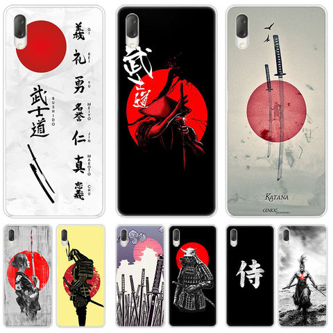 Japanese Bushido Samurai Hard Case For Sony Xperia L1 L2 L3 X XA XA1 XA2 Ultra E5 XZ XZ1 XZ2 Compact XZ3 M4 Aqua Z3 Z5 Premium ► Photo 1/6