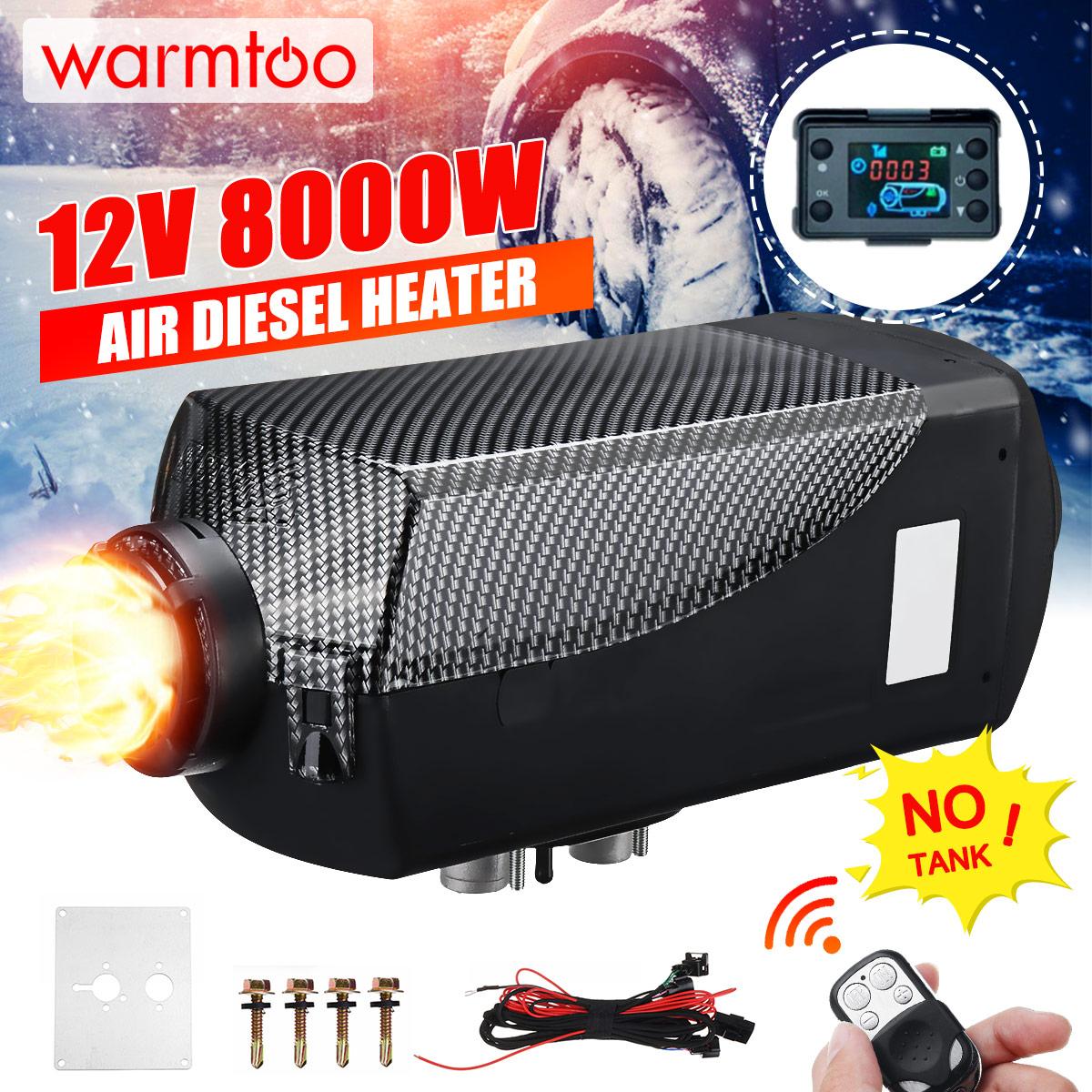 Car Heater 8KW 12V Diesel Air Parking Heater With Remote Control LCD  Monitor for RV, Motorhome Trailer Simple Set Repair Tools - Price history &  Review