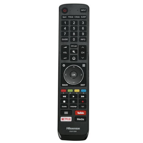 New Hisense EN3Y39H Remote Control fit for H50U7A H55U7A H65U7A H43A6500 H50A6500 H55A6500 H65A6500 LCD TV ► Photo 1/4