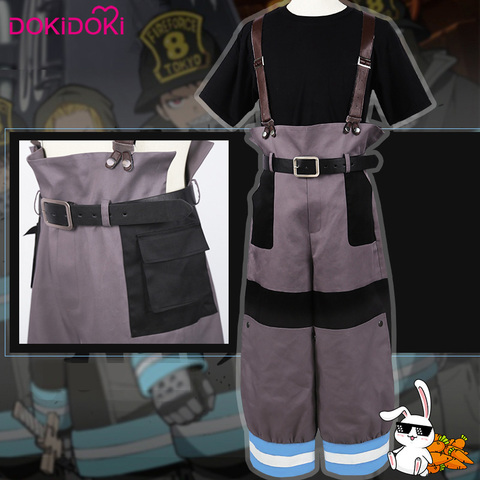DokiDoki Anime Cosplay Fire Force Enen no Shouboutai Fire Brigade Uniform  Shinra Kusakabe Men Anime Cosplay Costume - Price history & Review |  AliExpress Seller - DokiDokiCosplay Store 