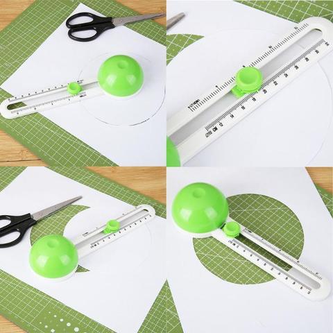 Round Cutting Knife Patchwork Compass Circle Cutter Scrapbooking Cutters ► Photo 1/6