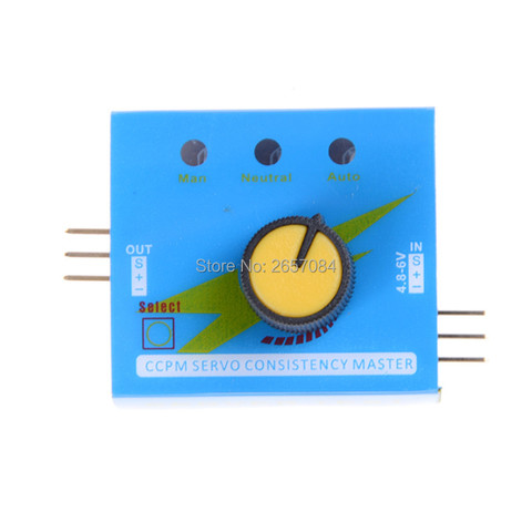 Multi Servo Tester 3CH ECS Consistency Speed Controler Power Channel CCPM Meter Master Checker RC Dron Helicopter Parts RC Hobby ► Photo 1/6