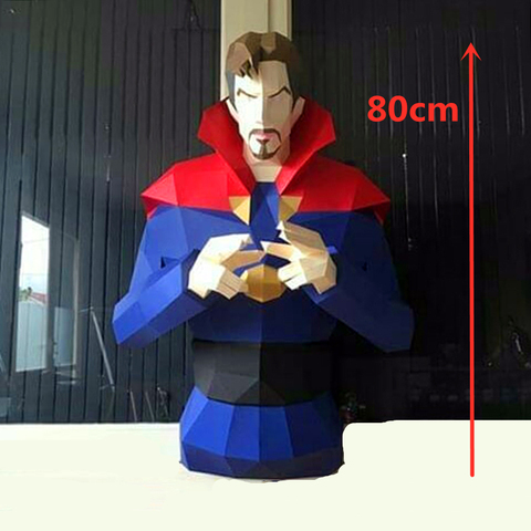 Steve Strange Bruce Banner 3D Paper Model Papercraft Action Figures Puzzles Gift Anime Home Wall Decoration DIY Wade Winston ► Photo 1/1